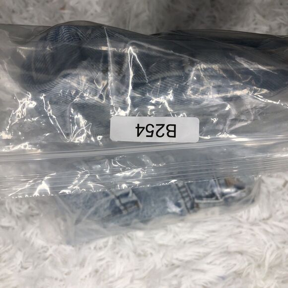 Blank Nyc The Reeve High Rise Short In Light Blue Wash Size 32 Jean Denim New - Picture 11 of 11